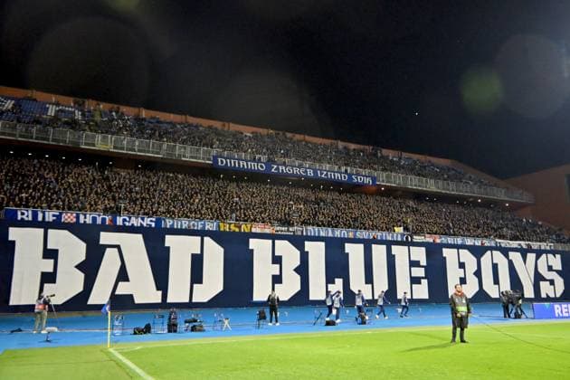 Zagreb, Croatia, September 24th 2025, Dinamo Zagreb fans before the UEFA Europa League, League phase Matchday 1, match between Dinamo Zagreb (Croatia) and Fenerbahce (Turkey) at Stadium Maksimir, Zagreb, Croatia.(Photo by Igor Kupljenik Sports Press Photo)  Copyright: xIgorxKupljenikx xSPPx Sportspressphoto_SPR31279