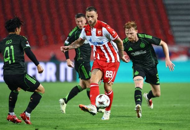 Football, EL, Red Star Belgrade - Celtic Glasgow