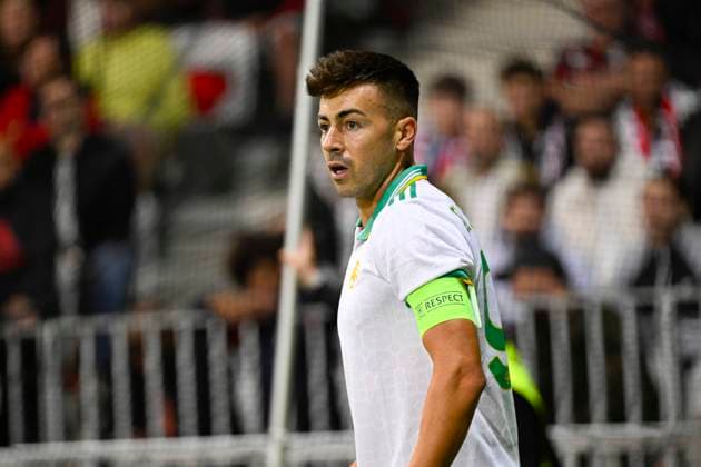 FOOTBALL : OGC Nice VS AS Roma - UEFA Europa League - 24 09 2025 Stephan El Shaarawy (AS Roma) - UEFA Europa League match between OGC Nice and AS Roma on September 24, 2025 at the Allianz Riviera Stadium in Nice. NiceFrance  Copyright: xWilliamxCannarellax