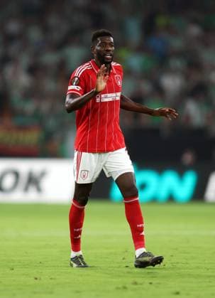 Ibrahim SangarÃ of Nottingham Forest Real Betis v Nottingham Forest, UEFA Europa League, Football, Villamarin Stadium, Seville, Spain - 24 Sep 2025Seville Villamarin Stadium Spain EDITORIAL USE ONLY No use with unauthorised audio, video, data, fixture lists, club league logos or live services. Online in-match use limited to 120 images, no video emulation. No use in betting, games or single club league player publications.  Copyright: xAntonioxPozo Shutterstockx 15498594x