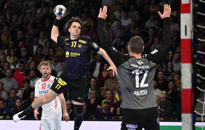 HBC Nantes Kolstad Handball PHOTOPQR OUEST FRANCE Jérôme Fouquet ; NANTES ; 24 09 2025 ; Handball. EHF champions League. HBC Nantes Kolstad Handball. Noam Leopold. Photo: Jérôme Fouquet Ouest-France. NANTES France  Copyright: xPHOTOPQR OUESTxFRANCE MAXPPPxJérômexFouquetx 20250924OFR5885 20250924OFR5885