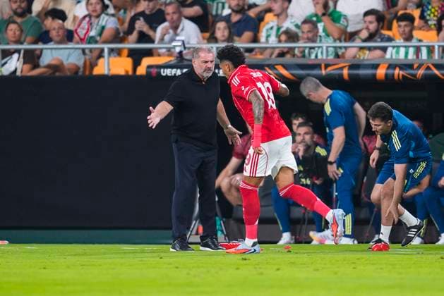 September 24, 2025, Sevilla, Sevilla, SPAIN: Igor Jesus of Nottingham Forest FC celebrates a goal during the UEFA Europa League, football match played between Real Betis and Nottingham Forest at La Cartuja stadium on September 24, 2025, in Sevilla, Spain. Sevilla SPAIN - ZUMAa181 20250924_zaa_a181_166 Copyright: xJoaquinxCorcherox