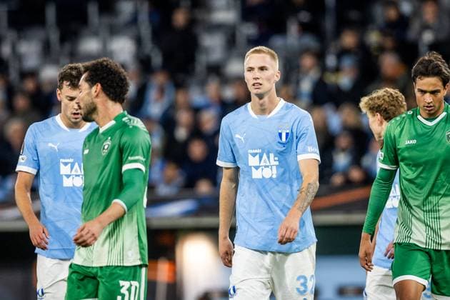 MALMO FF - LUDOGORETS Daniel Gudjohnsen of Malmö FF during the UEFA Europa League, league stage match between Malmö FF and Ludogorets. Eleda Stadion, Malmo, Sweden, September 24, 2025. Photo by Branislav Racko Copyright: xx 080A0631