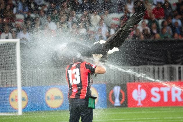 OGC NICE AS ROMA EUROPA LEAGUE PHOTOPQR NICE MATIN Sebastien Botella ; NICE ; 24 09 2025 ; OGC NICE AS ROMA EUROPA LEAGUE FOOTBALL NICE France  Copyright: xPHOTOPQR NICExMATIN MAXPPPxSebastienxBotellax 20250924NIM5907 20250924NIM5930