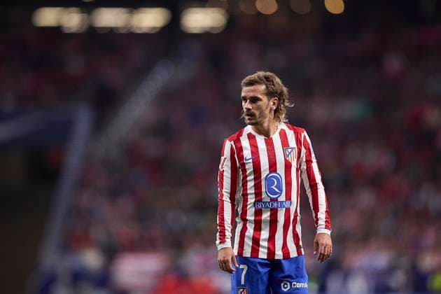 Antoine Griezmann (Atletico de Madrid) looks on during the LaLiga EA Sports match between AtlÃ tico Madrid v Rayo Vallecano at Riyahd Air Metropolitano on September 24, 2025 in Madrid, Spain. (Photo by Manu Reino DeFodi Images) Antoine Griezmann Atletico de Madrid looks on during the LaLiga EA Sports match between AtlÃ tico Madrid v Rayo Vallecano at Riyahd Air Metropolitano on September 24, 2025 in Madrid, Spain Photo by Manu Reino DeFodi Images