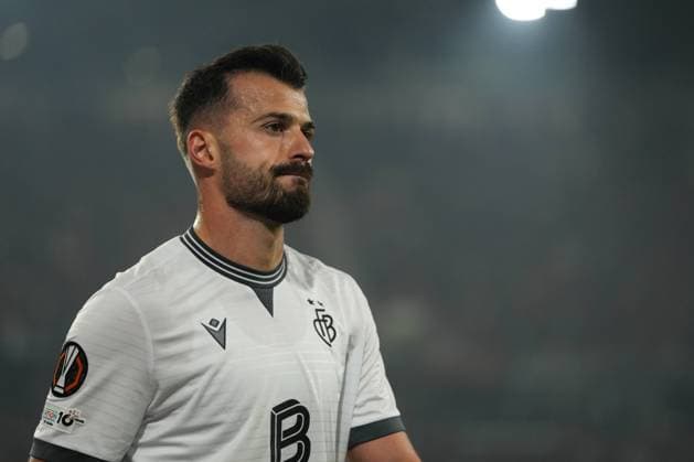 UEFA Europa League SC Freiburg vs FC Basel, 24 09 2025 Albian Ajeti FC Basel, 23 UEFA Europa League SC Freiburg vs FC Basel, Europa Park Stadion, 24 09 2025 Copyright: xBEAUTIFULxSPORTS Boscox