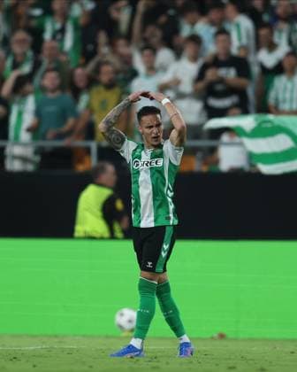 ESP: Real Betis v Nottingham Forest. UEFA Europa League. Matchday 1 Antony dos Santos of Real Betis celebrates goal during the UEFA Europa League match, between Real Betis and Nottingham Forest, Matchday 1, played at La Cartuja Stadium on September 24, 2025 in Sevilla, Spain. kpng Copyright: xAntonioxPozox xPRESSINx AP_250924_BET_NOT_2526_2814