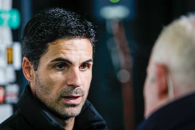 Port Vale v Arsenal Carabao Cup Arsenal manager Mikel Arteta after the Carabao Cup Third Round match at Vale Park, Burslem UK Newspapers OUT Copyright: xMaxxTomlinsonx FIL-22273-0056