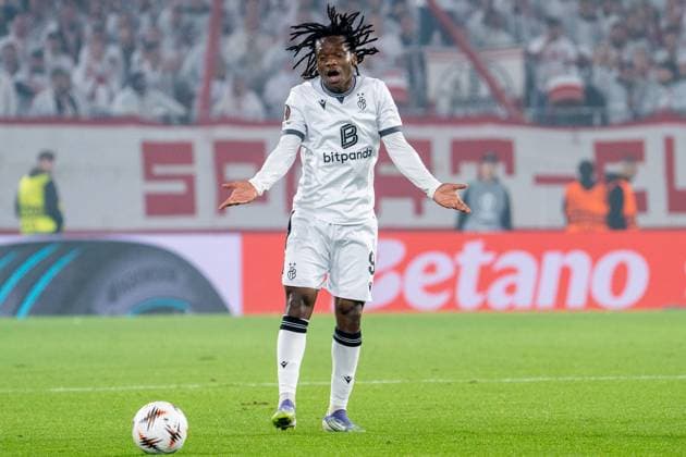 Freiburg, Germany, September 24th 2025 Jeremy Nosakhare Agbonifo (9 FC Basel 1893) during the UEFA Europa League - SC Freiburg v. FC Basel at Europa-Park-Stadion in Freiburg, Germany Pascal von Büren (Pascal von Büren SPP) Copyright: xPascalxvonxBürenx xSPPx spp-en-PaVoBSp-Pavo-Fotografie-22
