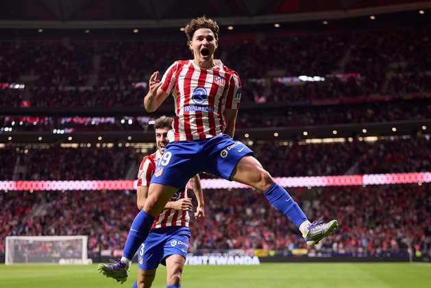 Julian Alvarez (Atletico de Madrid) celebrates after scoring his team?s third goal during the LaLiga EA Sports match between AtlÃ tico Madrid v Rayo Vallecano at Riyahd Air Metropolitano on September 24, 2025 in Madrid, Spain. (Photo by Manu Reino DeFodi Images) Julian Alvarez Atletico de Madrid celebrates after scoring his team?s third goal during the LaLiga EA Sports match between AtlÃ tico Madrid v Rayo Vallecano at Riyahd Air Metropolitano on September 24, 2025 in Madrid, Spain Photo by Manu Reino DeFodi Images