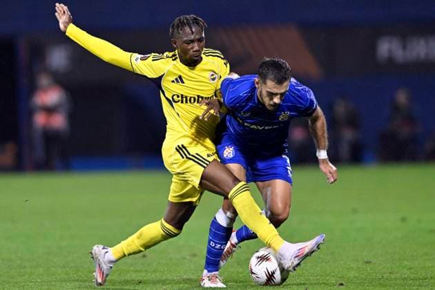 Croatia, Zagreb, 240925. Maksimir Stadium. UEFA Europa League 1st round match, GNK Dinamo - Fenerbahce SK. In the photo: Bruno Goda. Photo: Damir Krajac CROPIX Zagreb Croatia Copyright: xxDamirxKrajacx dinamo_fenerbahce74-240925