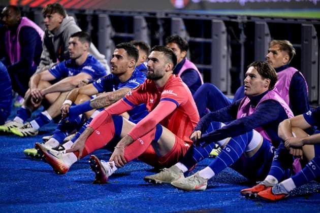 Croatia, Zagreb, 240925. Maksimir Stadium. UEFA Europa League 1st round match, GNK Dinamo - Fenerbahce SK. In the photo: Dinamo celebration. Photo: Damir Krajac CROPIX Zagreb Croatia Copyright: xxDamirxKrajacx dinamo_fenerbahce124-240925