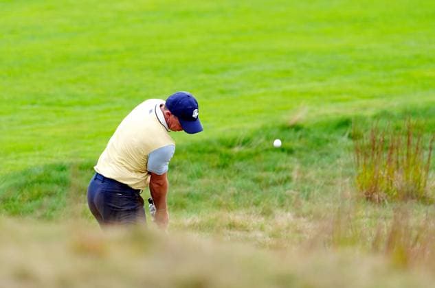 GOLF - Ryder Cup 2025 FARMINGDALE,NEW YORK,USA,24.SEP.25 - GOLF - Ryder Cup 2025, Bethpage Black Course, preview, practice round. Image shows Rory McIlroy (NIR EUR).  GEPAxpictures xBrianxSpurlock