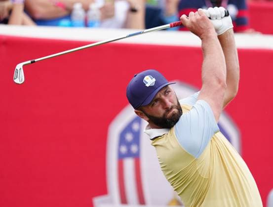 GOLF - Ryder Cup 2025 FARMINGDALE,NEW YORK,USA,24.SEP.25 - GOLF - Ryder Cup 2025, Bethpage Black Course, preview, practice round. Image shows Jon Rahm (ESP EUR) .  GEPAxpictures xBrianxSpurlock