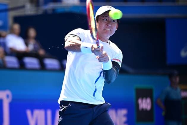 Yoshihito Nishioka (JPN), SEPTEMBER 25, 2025 - Tennis : Kinoshita Group Japan Open Tennis Championships 2025 Men s Singles round of 32 at Ariake Coliseum, Tokyo, Japan. Noxthirdxpartyxsales  aflo_304711075