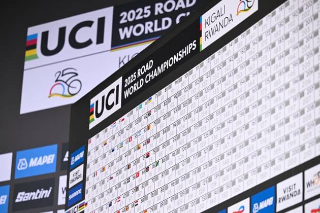 2025 UCI Road World Championships Picture by Chris Auld SWpix.com - 25 09 2025 - Cycling - 2025 UCI Road World Championships - Kigali Convention Centre, Kigali, Rwanda - Women Under-23 Road Race - Sign on board Copyright: x xSWpix.comx(t axPhotographyxHubxLtd)xChrisxAuld SWpix.comx SWP-3030-6566