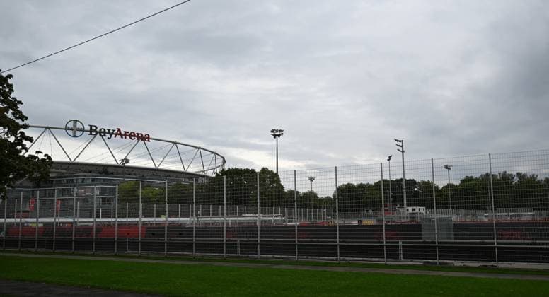 Football, 1st BL, Bayer 04 Leverkusen, New fence around the training ground