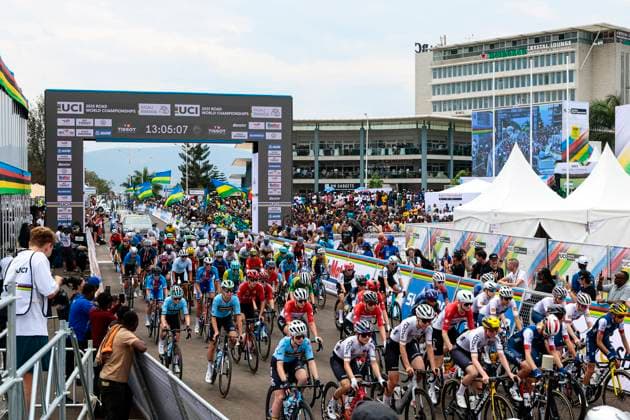 2025 UCI Road World Championships Kigali Rwanda 2025 UCI Road World Championships Kigali Rwanda - Women U23 Road Race - Kigali - Kigali 119,3 km - 25 09 2025 - Start - photo Luca Bettini SprintCyclingAgency 2025 Kigali Rwanda  Copyright: xLucaxBettinix xSprintcyclingagencyx