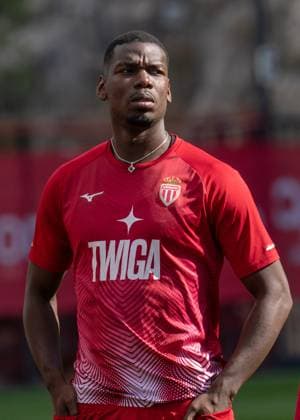 Paul Pogba Training At AS Monaco Football Club Center - France Paul Pogba seen at AS Monaco Football Club training center during collective team training in La Turbie, France, on September 25, 2025. Photo by Laurent Coust ABACAPRESS.COM LA TURBIE France  Copyright: xCoustxLaurent ABACAx