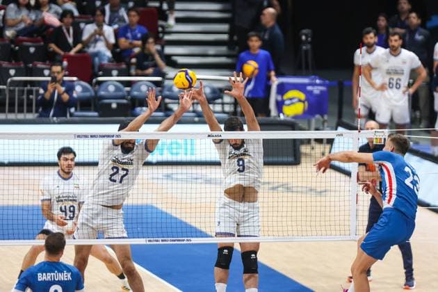 2025.09.25 Pasay City Manila siatkowka mezczyn Mistrzostwa Swiata FIVB 2025 Czechy - Iran N z FIVB Men s World Championship, WM, Weltmeisterschaft 2025 Czechia - Iran quarter finals cwiercfinal radosc zwyciestwo Czechy Czechia winner win kibice doping Foto Szymon Gorski PressFocus 2025.09.25 Pasay City Manila volleyball men FIVB Men s World Championship 2025 Czechy - Iran FIVB Men s World Championship 2025 Czechia - Iran quarter finals cwiercfinal radosc zwyciestwo Czechy Czechia winner win kibice doping Credit: Szymon Gorski PressFocus NEWSPIX.PL --- newspix.pl 