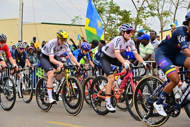 CZAPLA Justyna, RIEDMANN Linda Road Race Women U23 Road World Championships 2025 Rwanda CZAPLA Justyna, RIEDMANN Linda, Germany, Germany Road Race Women U23 World Championships WU Road Race WC Road World Cycling Championships 2025 Road World Championships 2025 UCI Cycling World Championships 119.3 km Kigali, Rwanda, World Championships WE ITT WC 25 09 2025