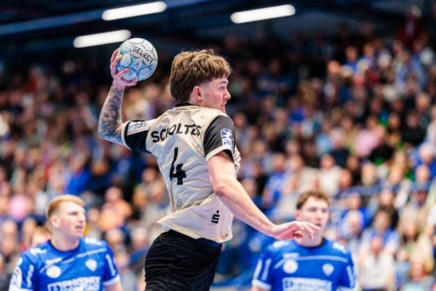 Elias Scholtes Bergischer HC, 04 GER, TBV Lemgo Lippe vs Bergischer HC, Handball, 1 Bundesliga, Matchday 6, Season 2025 2026, 25 09 2025 GER, TBV Lemgo Lippe vs Bergischer HC, Handball, 1 Bundesliga, Matchday 6, Season 2025 2026, 25 09 2025 Lemgo Copyright: xEibner-Pressefoto JanxRollingerx EP_JSK
