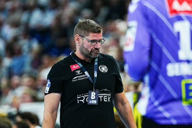 Aaron Ziercke GWD Minden, Coach GER, THW Kiel vs GWD Minden, Handball, 1 Bundesliga, Matchday 15, Season 2025 2026, 25 09 2025 GER, THW Kiel vs GWD Minden, Handball, 1 Bundesliga, Matchday 15, Season 2025 2026, 25 09 2025 Kiel Copyright: xEibner-Pressefoto MarcelxvonxFehrnx EP_MFN