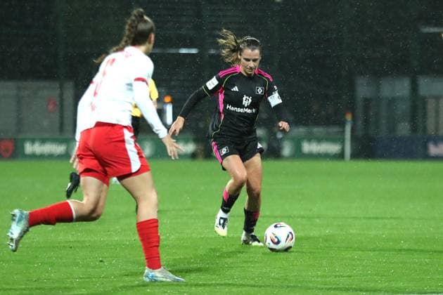 Football, 1. BL Women, RB Leipzig - Hamburger SV