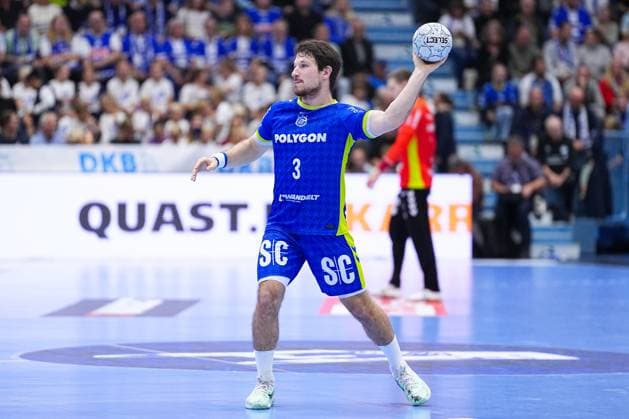 25 09 2025, xydrx, Handball, 1 HBL, VFL Gummersbach TVB Stuttgart, Schwalbe Arena Joao Gomes VFL Gummersbach 3 Nordrhein Westfahlen Germany