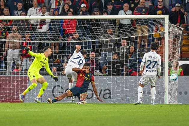 Coppa Italia, Italian Cup, 25-09-2025. Stadio Ferraris, Genova, Genoa - Empoli, in the photo: goal Marcandalli  Copyright: xGabrielexSiri IPAxSportx xipa-agency.netx xx IPA_65742423 IPA_Agency_IPA65742423
