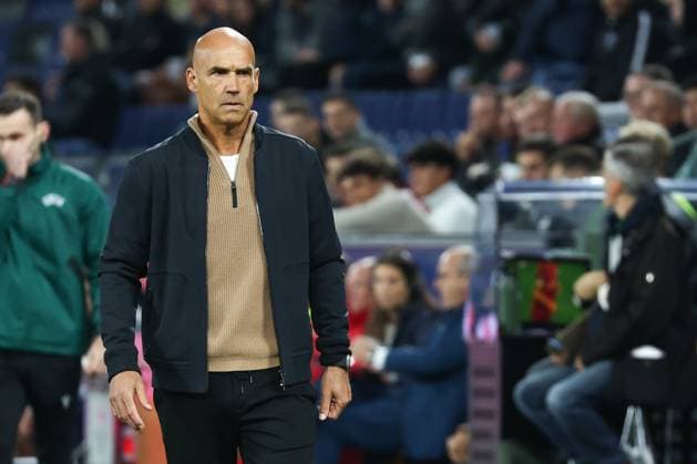 SOCCER - UEFA EL, RBS vs Porto SALZBURG,AUSTRIA,25.SEP.25 - SOCCER - UEFA Europa League, Red Bull Salzburg vs FC Porto. Image shows head coach Thomas Letsch (RBS).  GEPAxpictures xDavidxGeieregger