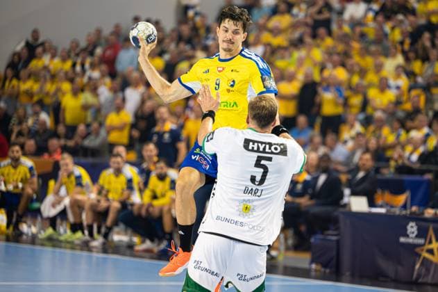 KIELCE 25.09.2025 MECZ 3. KOLEJKA LIGA MISTRZOW PILKA RECZNA MEZCZYZN SEZON 2025 2026 --- MENS HANDBALL EHF CHAMPIONS LEAGUE SEASON 2025 2026 MATCH: INDUSTRIA KIELCE - FUCHSE BERLIN SZYMON SICKO FOT. MICHAL TRZPIS 400MM.PL NEWSPIX.PL --- newspix.pl 