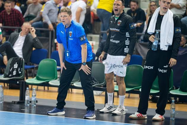KIELCE 25.09.2025 MECZ 3. KOLEJKA LIGA MISTRZOW PILKA RECZNA MEZCZYZN SEZON 2025 2026 --- MENS HANDBALL EHF CHAMPIONS LEAGUE SEASON 2025 2026 MATCH: INDUSTRIA KIELCE - FUCHSE BERLIN NICOLEJ KRICKAU FOT. MICHAL TRZPIS 400MM.PL NEWSPIX.PL --- newspix.pl 