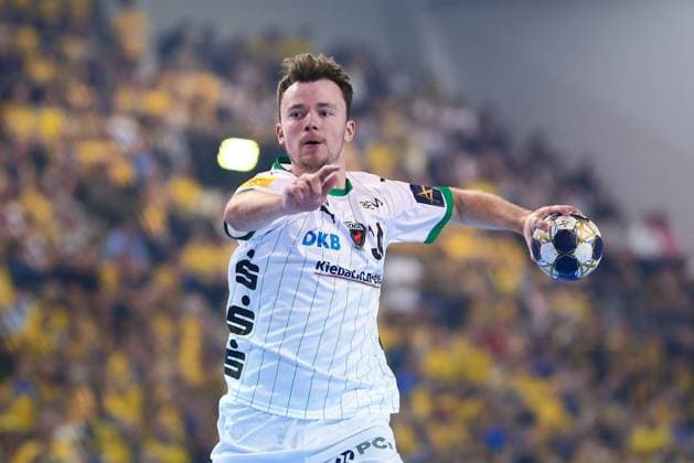 2025.09.25 Kielce Pilka reczna , Liga Mistrzow EHF , sezon 2025 26 Industria Kielce - Fuechse Berlin N z Hakun West Av Teigum Foto Tomasz Fafara PressFocus 2025.09.25 Kielce Handball , EHF Champions League , 2025 2026 season Industria Kielce - Fuechse Berlin Hakun West Av Teigum Credit: Tomasz Fafara PressFocus NEWSPIX.PL --- newspix.pl 