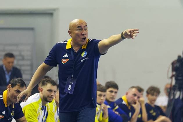 Kielce 25.09.2025 Pilka reczna Liga Mistrzow sezon 2025 2026 kolejka 3 mecz: Industria Kielce - Fuechse Berlin Handball Champions League season 2025 2026 round 3 match: Industria Kielce - Fuechse Berlin NZ Talant Dujshebaev Fot. Stanislaw Klepka Arena Akcji NEWSPIX.PL --- newspix.pl 