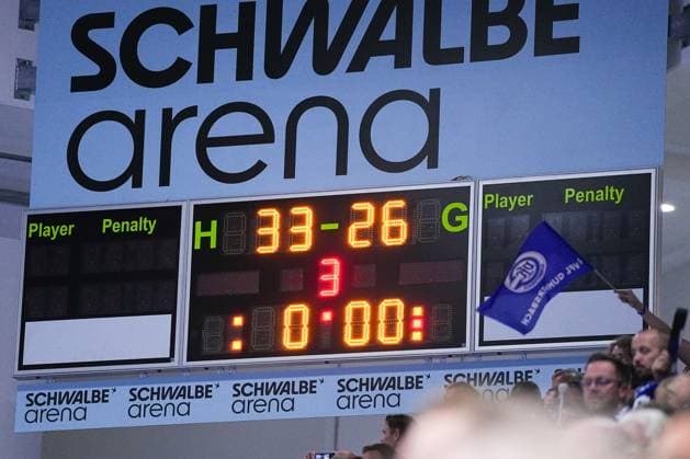 25 09 2025, xydrx, Handball, 1 HBL, VFL Gummersbach TVB Stuttgart, Schwalbe Arena Gummersbach wins with 33 26, feature, Nordrhein Westfahlen Germany