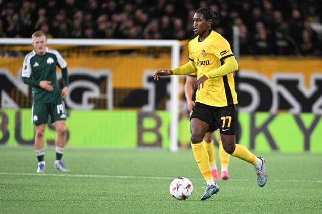 BERN, SWITZERLAND SEPTEMBER 25 Joel Monteiro of Young Boys in action during the UEFA Europa League 2025 26 League Phase MD1 match between BSC Young Boys and Panathinaikos FC at Stadion Wankdorf on September 25, 2025 in Bern, Switzerland Bern Stadion Wankdorf Bern Switzerland Copyright: xJustPictures.ch ManuelxWinterbergerx jp-en-EuSpIm-MWI_3599