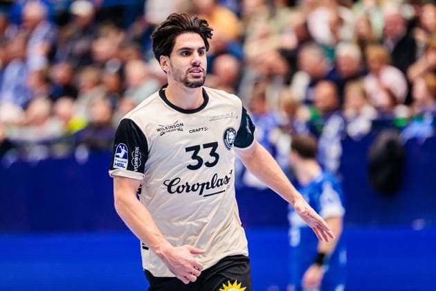 Eloy Morante Maldonado Bergischer HC, 33 GER, TBV Lemgo Lippe vs Bergischer HC, Handball, 1 Bundesliga, Matchday 6, Season 2025 2026, 25 09 2025 GER, TBV Lemgo Lippe vs Bergischer HC, Handball, 1 Bundesliga, Matchday 6, Season 2025 2026, 25 09 2025 Lemgo Copyright: xEibner-Pressefoto JanxRollingerx EP_JSK