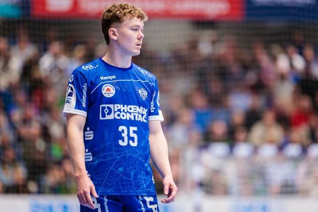 Jarnes Faust TBV Lemgo Lippe, 35 GER, TBV Lemgo Lippe vs Bergischer HC, Handball, 1 Bundesliga, 6 Matchday, Season 2025 2026, 25 09 2025 GER, TBV Lemgo Lippe vs Bergischer HC, Handball, 1 Bundesliga, 6 Matchday, Season 2025 2026, 25 09 2025 Lemgo Copyright: xEibner-Pressefoto JanxRollingerx EP_JSK