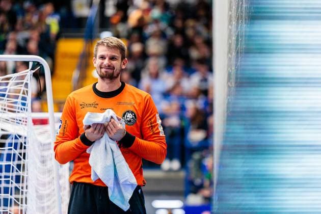 Christopher Rudeck Bergischer HC, 01 GER, TBV Lemgo Lippe vs Bergischer HC, Handball, 1 Bundesliga, Matchday 6, Season 2025 2026, 25 09 2025 GER, TBV Lemgo Lippe vs Bergischer HC, Handball, 1 Bundesliga, Matchday 6, Season 2025 2026, 25 09 2025 Lemgo Copyright: xEibner-Pressefoto JanxRollingerx EP_JSK