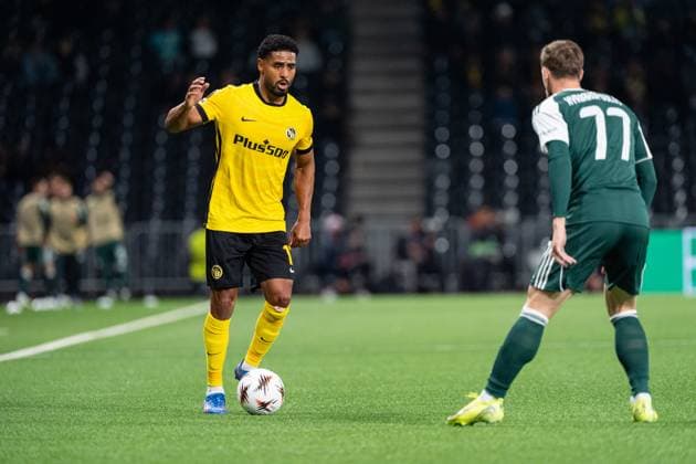 Switzerland UEFA Europa League 2025 26, BSC Young Boys vs Panathinaikos FC Stadion Wankdorf, Bern Saidy Janko 17 Young Boys in action Copyright: xKjetilxWaberx