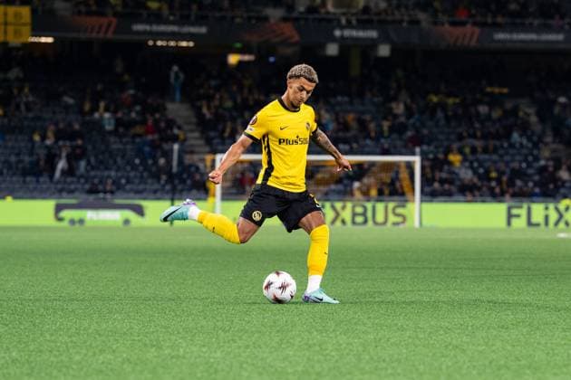Switzerland UEFA Europa League 2025 26, BSC Young Boys vs Panathinaikos FC Stadion Wankdorf, Bern Ryan Andrews 2 Young Boys in action Copyright: xKjetilxWaberx