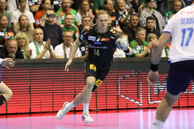 25 09 2025, xtgx, Handball, EHF Champions League, SC Magdeburg Wisla Plock v l Omar Ingi Magnusson Magdeburg, 14 Magdeubrg