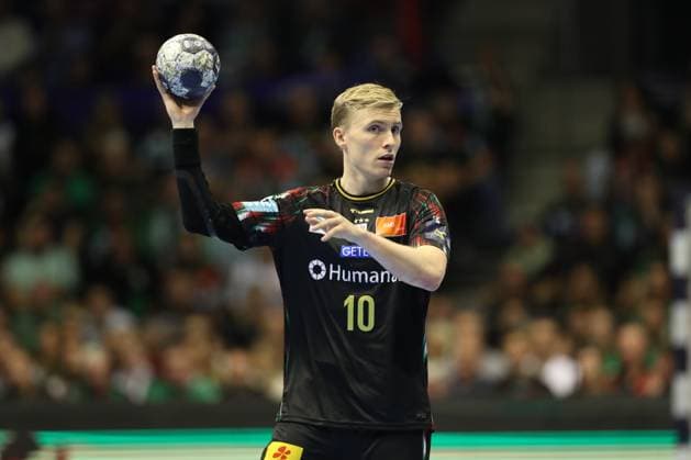 25 09 2025, xtgx, Handball, EHF Champions League, SC Magdeburg Wisla Plock v l Gisli Thorgeir Kristjansson Magdeburg, 10 Magdeubrg