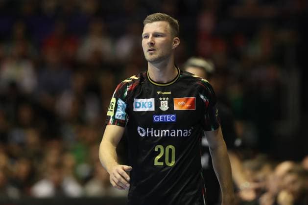 25 09 2025, xtgx, Handball, EHF Champions League, SC Magdeburg Wisla Plock v l Philipp Weber Magdeburg, 20 Magdeubrg
