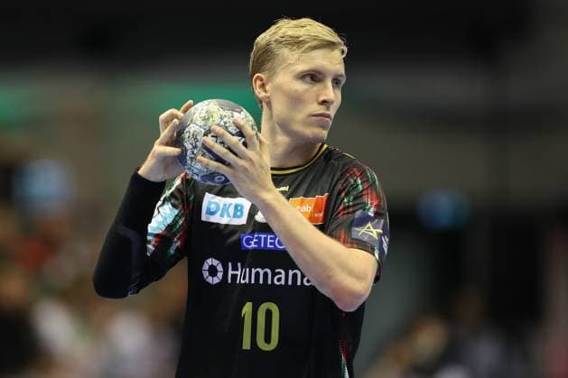 25 09 2025, xtgx, Handball, EHF Champions League, SC Magdeburg Wisla Plock v l Gisli Thorgeir Kristjansson Magdeburg, 10 Magdeubrg