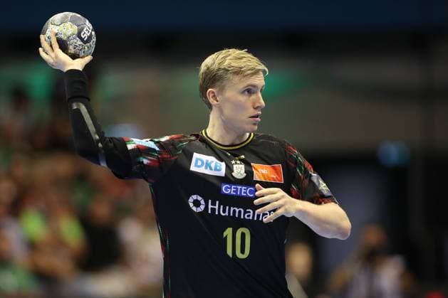 25 09 2025, xtgx, Handball, EHF Champions League, SC Magdeburg Wisla Plock v l Gisli Thorgeir Kristjansson Magdeburg, 10 Magdeubrg