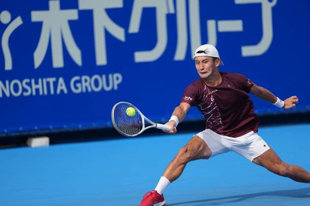 Tokyo, Japan. 25th September, 2025. Japan s Sho Shimabukuro defeated Czechia s Tomas Machac 6-3, 7-6 in Tokyo at the ATP500 Kinoshita Group Japan Open Tennis Championships 2025. Noxthirdxpartyxsales  aflo_304721421