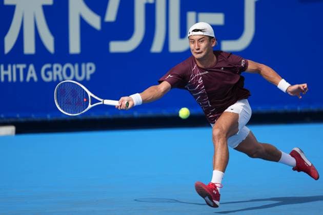 Tokyo, Japan. 25th September, 2025. Japan s Sho Shimabukuro defeated Czechia s Tomas Machac 6-3, 7-6 in Tokyo at the ATP500 Kinoshita Group Japan Open Tennis Championships 2025. Noxthirdxpartyxsales  aflo_304721429