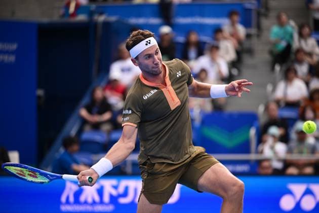 Casper Ruud (NOR), SEPTEMBER 25, 2025 - Tennis : Kinoshita Group Japan Open Tennis Championships 2025 Men s Singles round of 32 at Ariake Coliseum, Tokyo, Japan. Noxthirdxpartyxsales  aflo_304737188